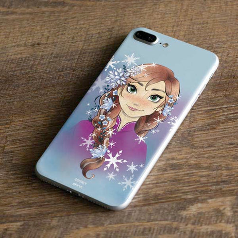Disney Frozen Anna Portrait iPhone 8 Plus Skin